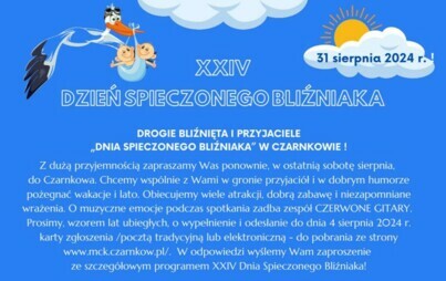 Zdjęcie do XXIV Dzień Spieczonego Bliźniaka 2024