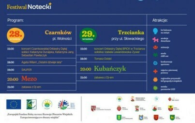 Zdjęcie do FESTIWAL NOTECKI 28-29 września