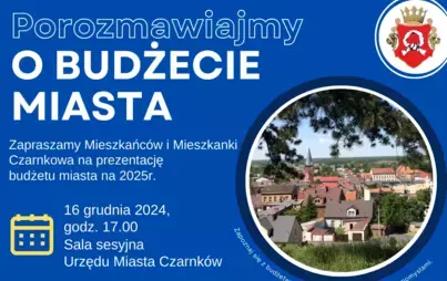Zdjęcie do Spotkanie dot. projekt budżetu miasta Czarnk&oacute;w oraz planowanych inwestycji na 2025 rok