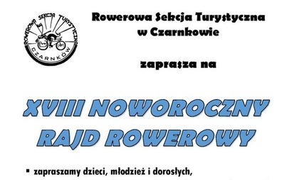 Zdjęcie do XVIII NOWOROCZNY RAJD ROWEROWY