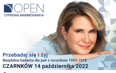 Zdjęcie do BEZPŁATNA CYFROWA MAMMOGRAFIA - przebadaj się i żyj dłużej