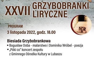 Zdjęcie do Grzybobranki Liryczne 2022